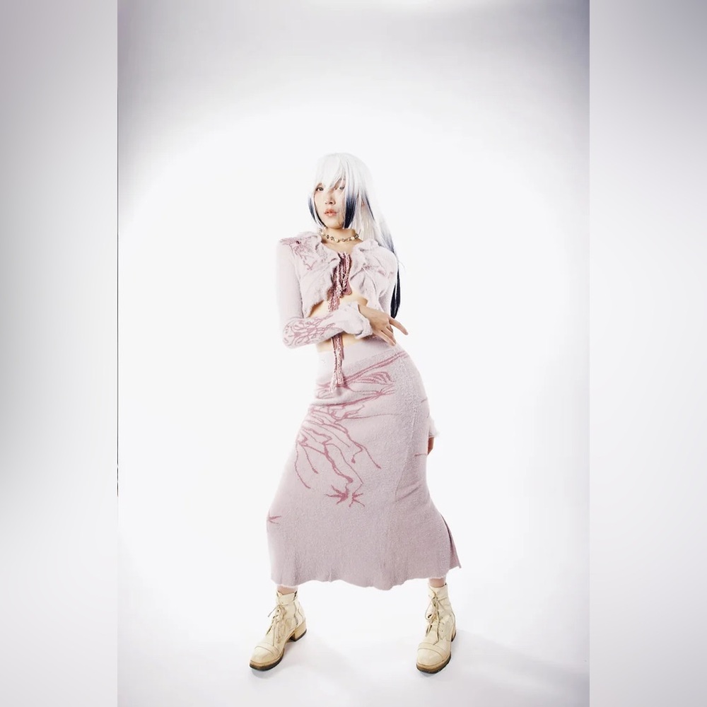 BYUNLI Pink Skirt 💞